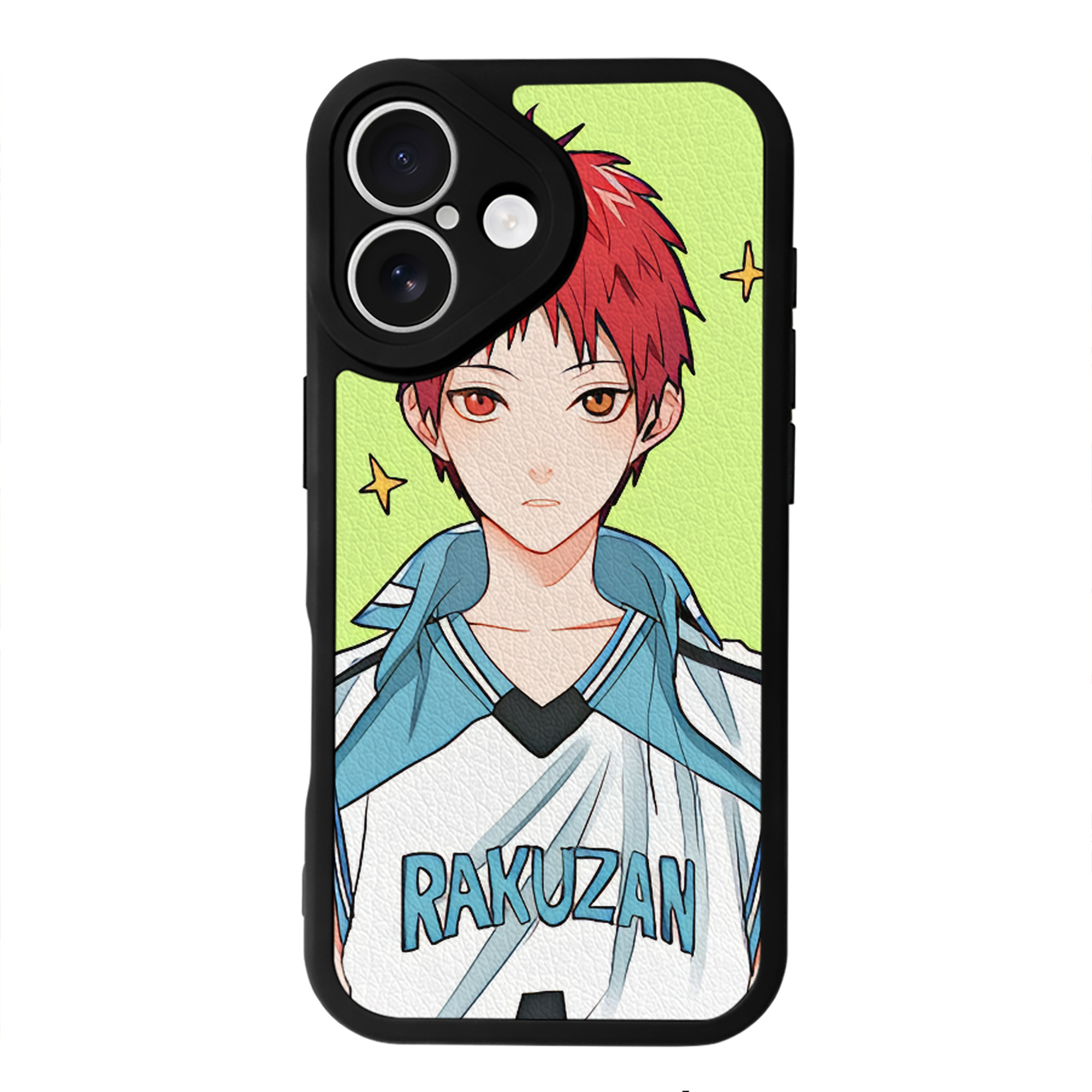 （画像用） ハイキュー!! Haikyu!! 【iPhone 16シリーズ対応】シリコンスマホケース（レザー調） 材質：シリコン